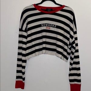 Forever21 Long Sleeve Crop Top💕💕